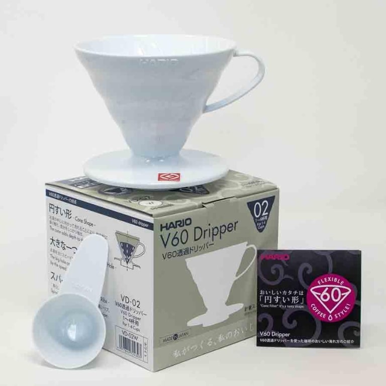 Hario V60 Plastic Dripper 02 White