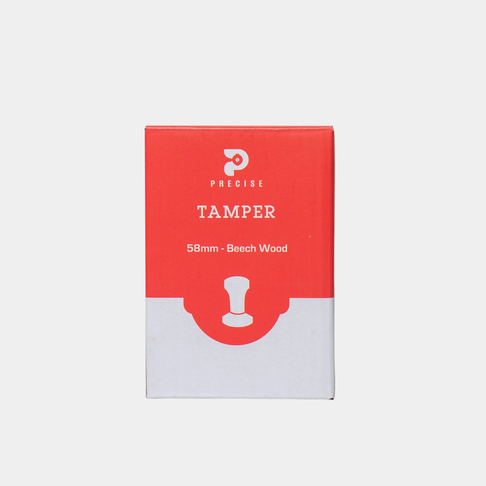 Precise Beech Wooden Handle Tamper - 58mm