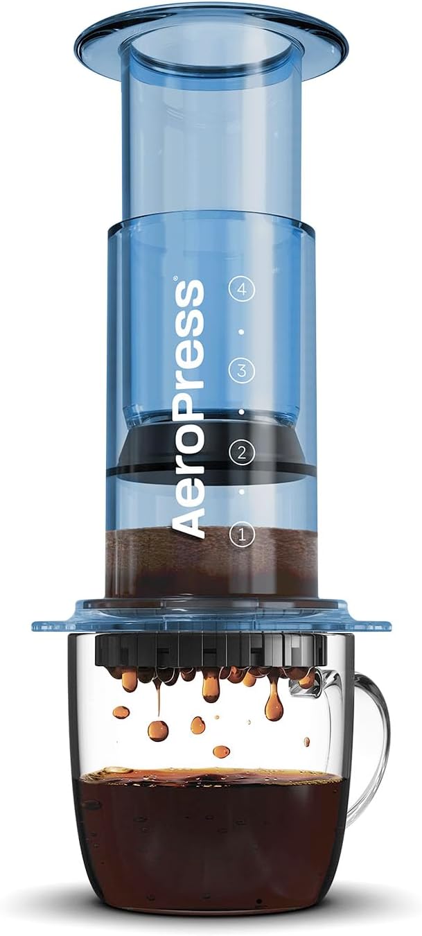 Aeropress Blue Coffee Maker