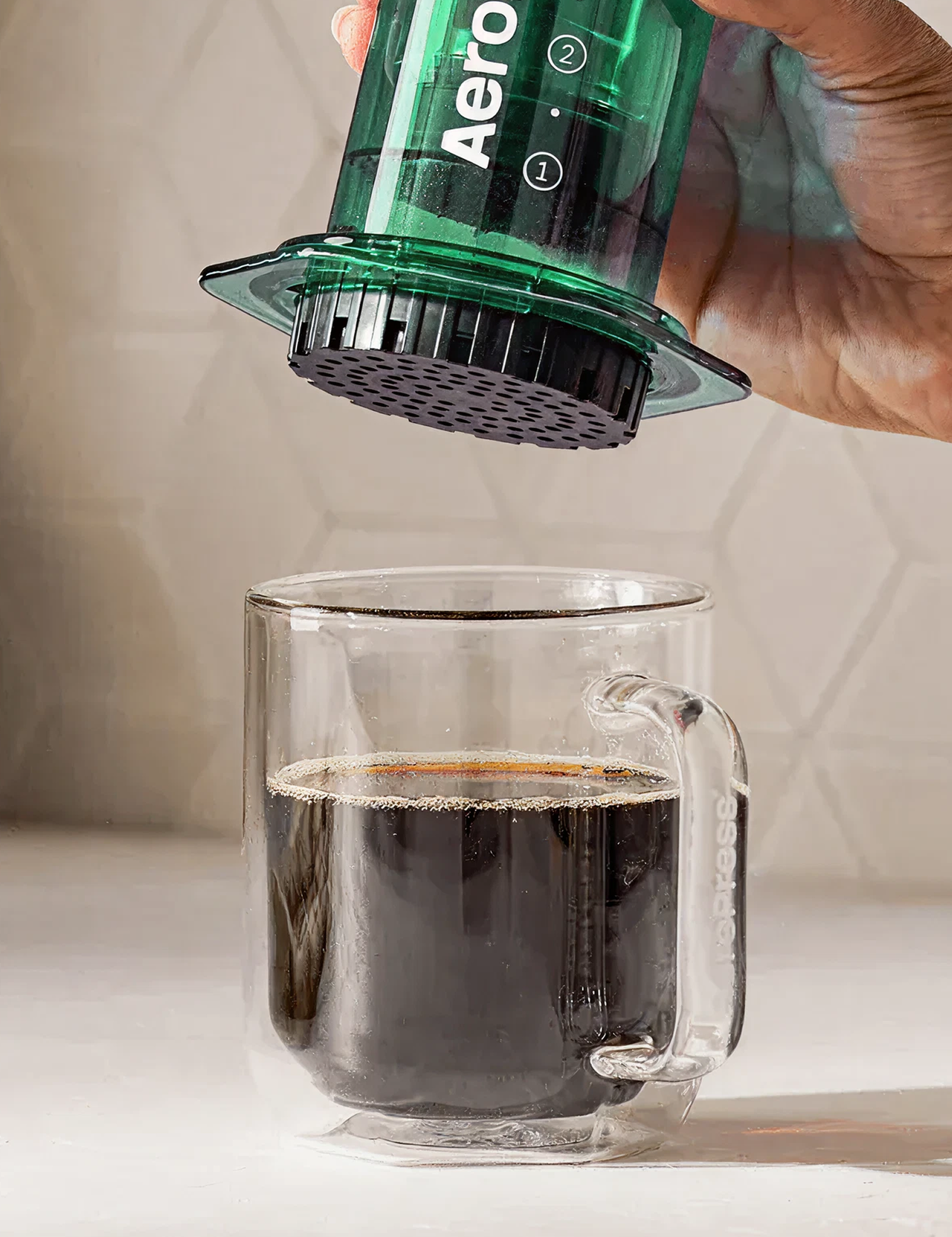Aeropress Green Coffee Maker