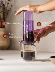 Aeropress Purple Coffee Maker