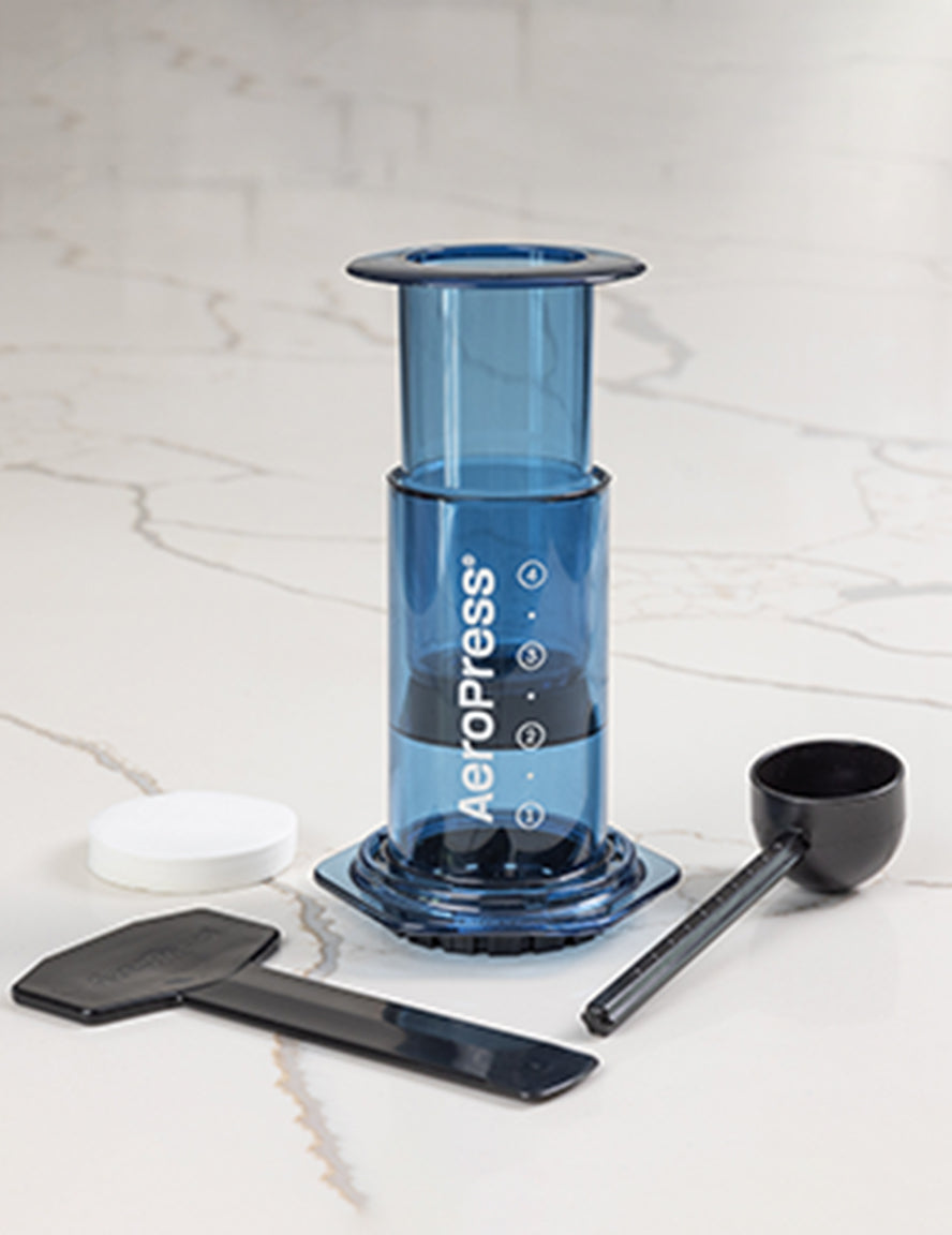 Aeropress Blue Coffee Maker