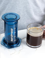 Aeropress Blue Coffee Maker