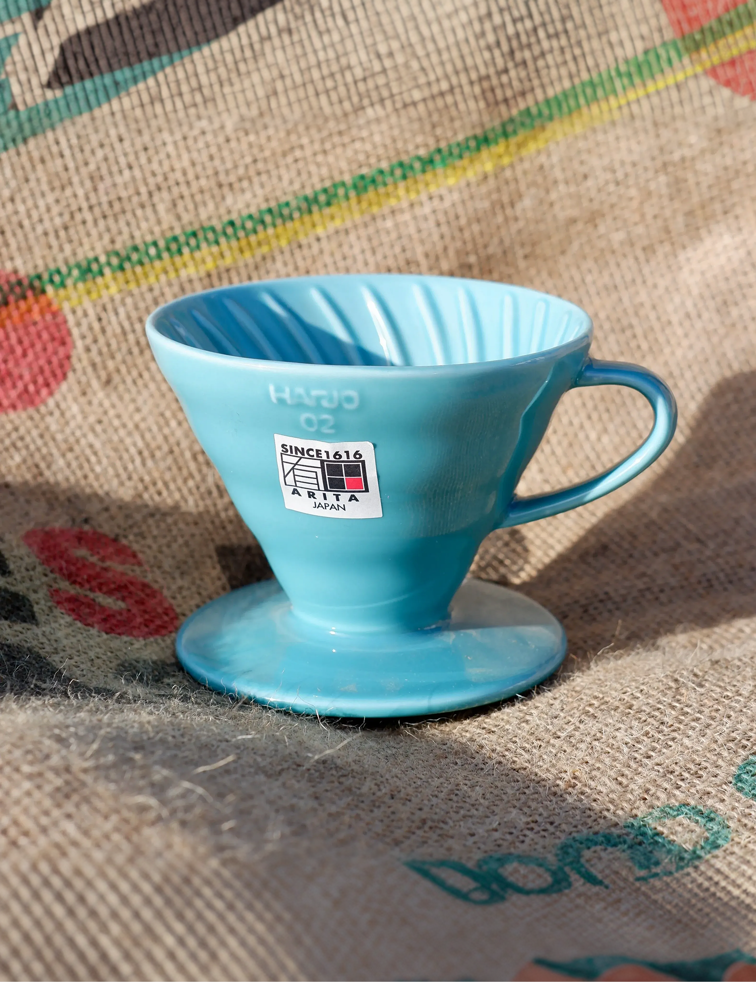Hario V60 Coffee Dripper 02 Ceramic Blue