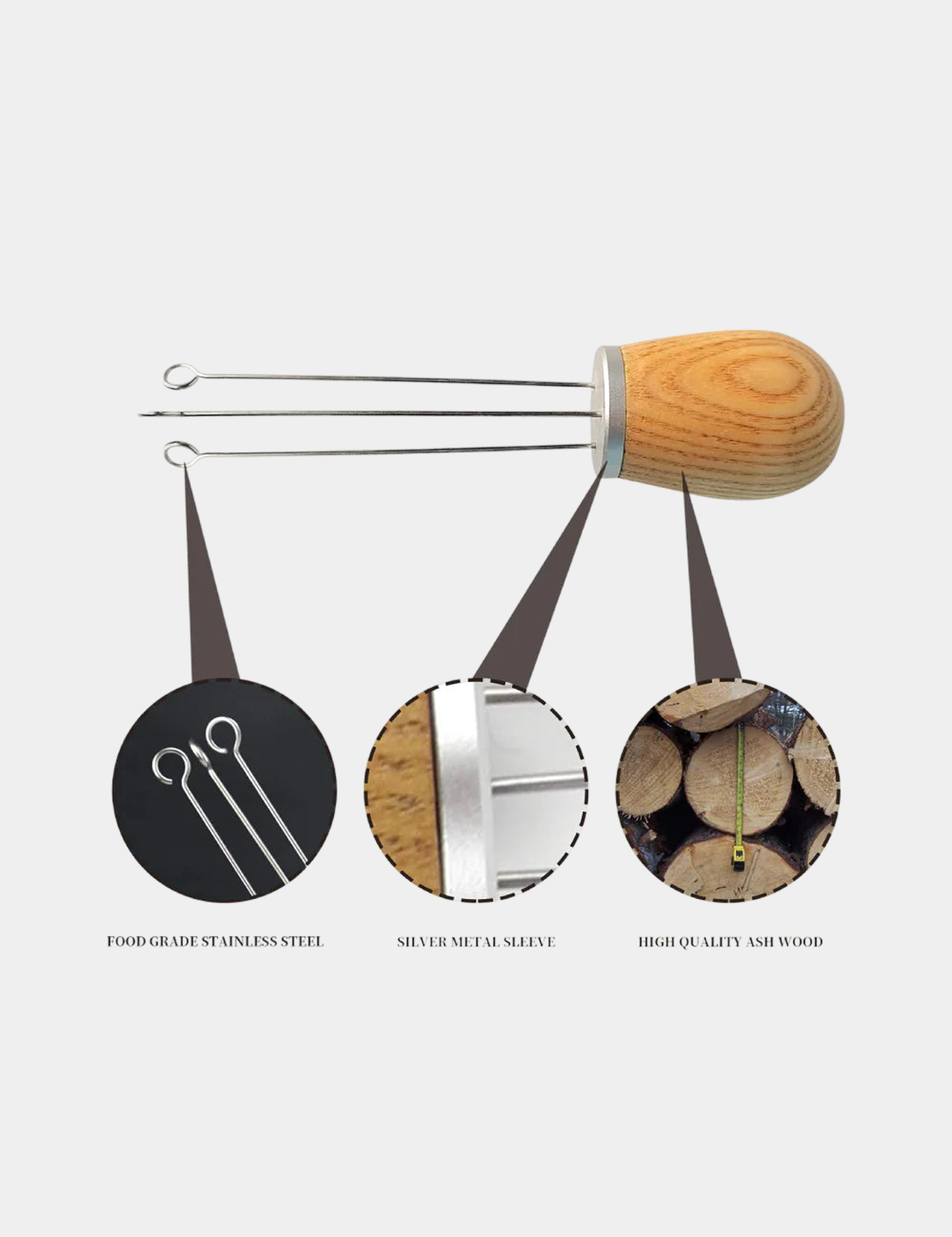 Precise Coffee Distributor Needle, Biege